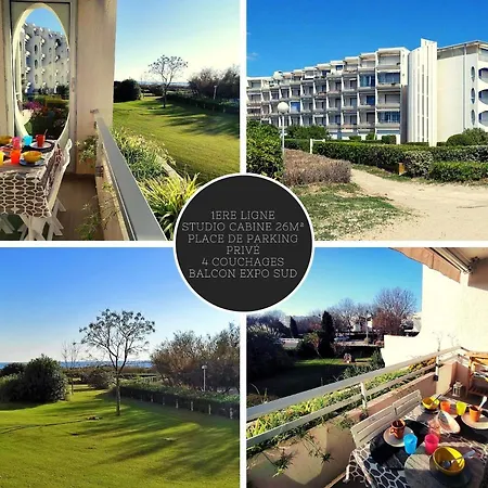 ꔣᨐ La Mer Au Bout Du Jardin - Parking Prive - Wifi ᨐꔣ La Grande Motte Exterior photo